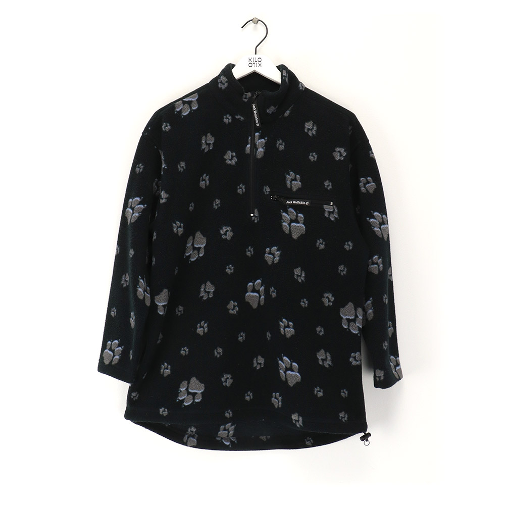 Jack wolfskin paw print best sale fleece